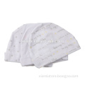 custom make 100% cotton print letter pure color bright star pattern baby shampoo cap